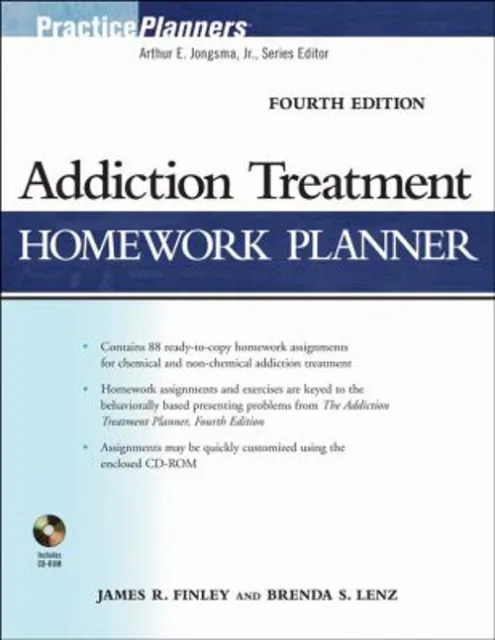 Addiction Treatment Homework Planner Brenda S., Finley, James R.