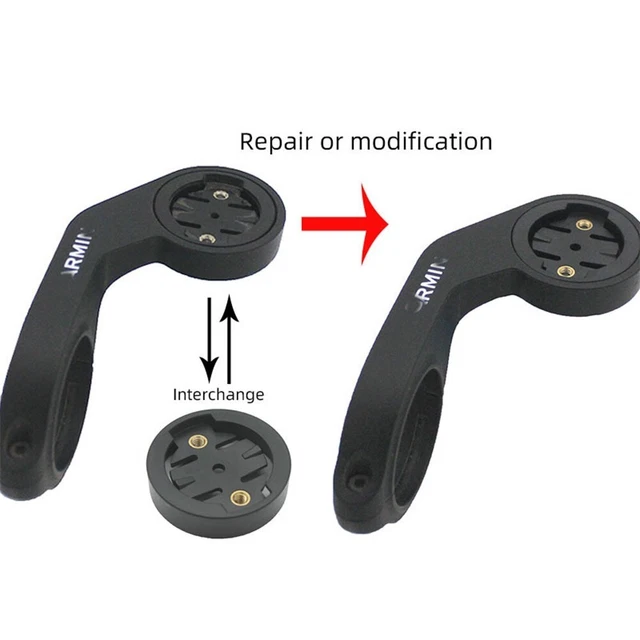 Adaptateur Support Pour GPS Vélo Edge 540/840 – Base Plastique Légère Avec Vis, Fixation Stable Et Rapide