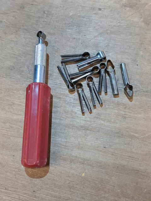Multi Klinge Nut/Vinyl Schweißwerkzeuge/Bodenwerkzeuge mit 10 Klingen