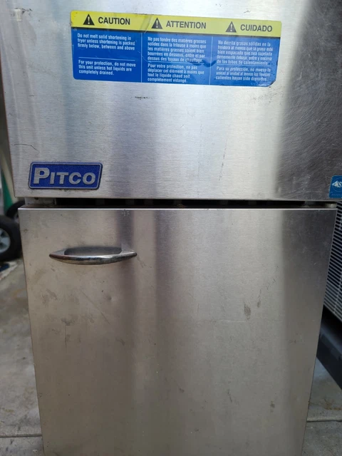 PITCO FRIALATOR 35C+S 35-lb to 40-lb Commercial Natural Gas Restaurant Fryer