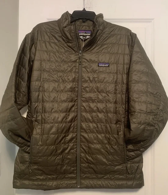Patagonia Nano Puff Insulated Jacket for Men’s Large Green