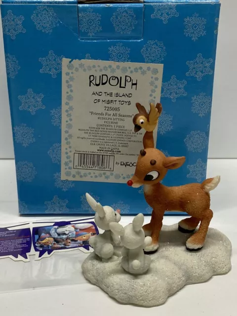 Seasons　Friends　MISFIT　ISLAND　Enesco　UK　£21.01　Toys　All　725005　Mint　PicClick　RUDOLPH　For