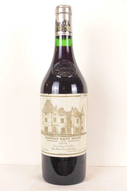 pessac-léognan château haut-brion grand cru classé rouge 1976 - bordeaux