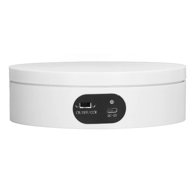 Plateau Tournant éLectrique PréSentoir Rotatif Batteries Installables