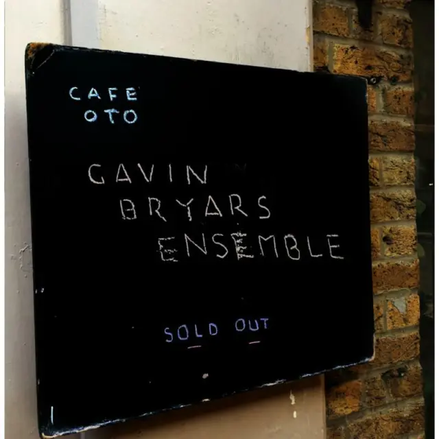Gavin Bryars Ensemble - Live At Cafe Oto NEW CD *save with combined shipping*