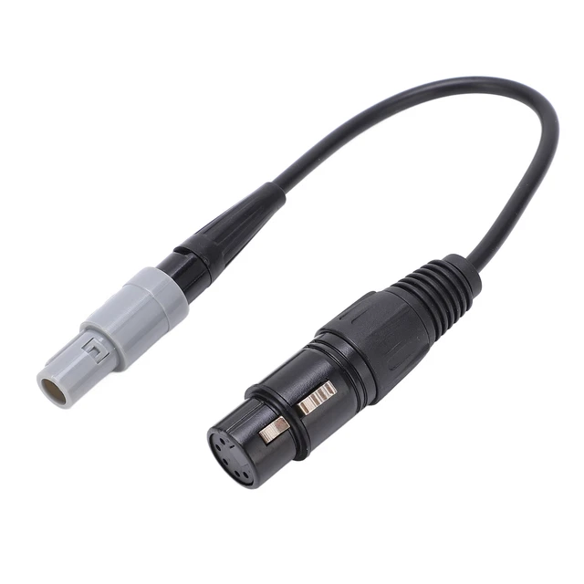 Aviation Headset Adapter 6pin LEMO To 5pin XLR High Density Sponge Helicopte HG5
