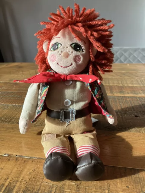 Vintage Jim From Rosie & Jim ~ Born To Play 10" Rag Doll ~ Rag Doll Productions