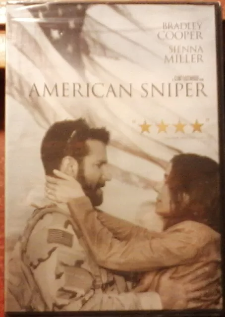 American Sniper (DVD, 2014) Bradley Cooper  Sienna Miller   NIB