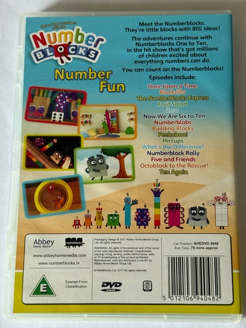 Numberblocks ナンバーブロックス DVD 2枚セット ナンバーブロックス