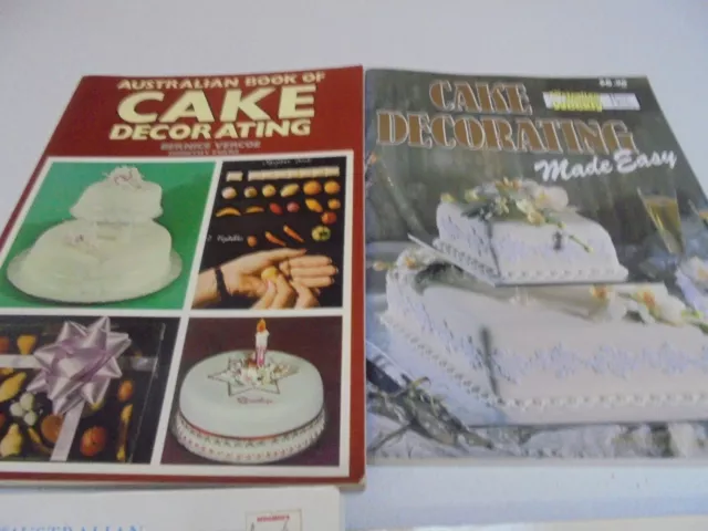 Bulk - 5 Assorted Cake Decorating Cookbooks Womens Weekly Cake Decorating Etc 2