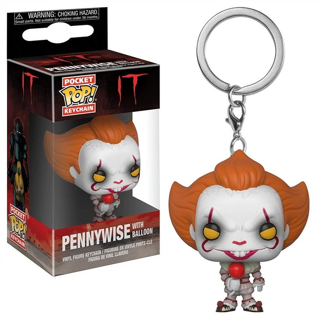 It Chapter 2: Funko Pop! Pocket Keychain - Pennywise W/ Balloon (Portachia...