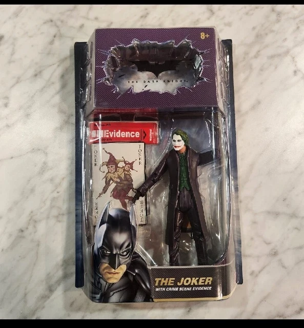 The Dark Knight Movie Masters THE JOKER w/ Card 6" Action Figure Batman Sealed
