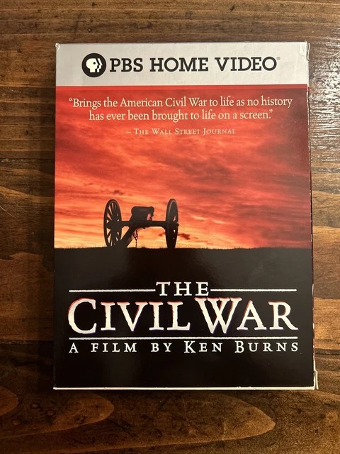 The Civil War: A Film Directed By Ken Burns DVD 1990 5-Discs PBS Documentary The Civil War: A Film Directed By Ken Burns DVD 1990 5-Discs PBS Documentary