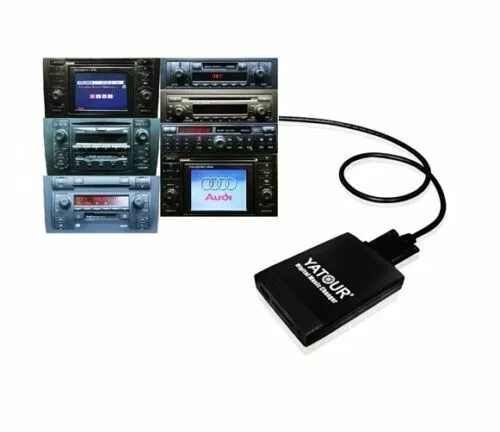 Yatour USB SD AUX MP3 Adapter passend für AUDI Concert I/ II NAVI PLUS 1 2