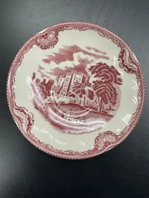 Johnson Bros Old Britain Castles Pink England 1883 Bread & Butter Plate