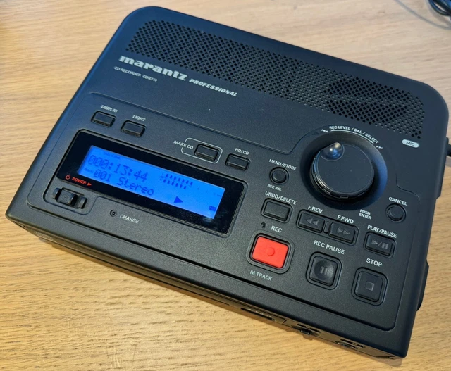 MARANTZ CDR310 PROFESSIONAL Portable CD Recorder £275.00 PicClick UK
