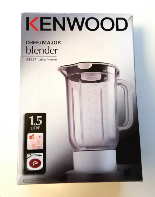Kenwood Chef / Major AT337 Blender Mixer Attachment Jug New In Box