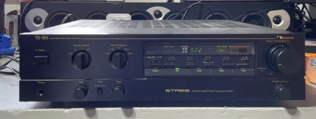 Nakamichi TA-2A Tuner Amplifier With STASIS Amplifier Section