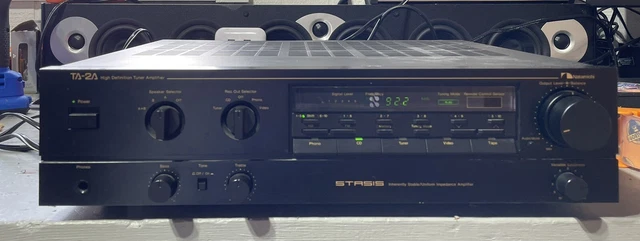 Nakamichi TA-2A Tuner Amplifier With STASIS Amplifier Section Nakamichi TA-2A Tuner Amplifier With STASIS Amplifier Section