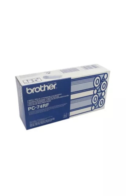 Brother PC-74RF Thermal Transfer Ink Ribbon (Pack of 1) PC74RF