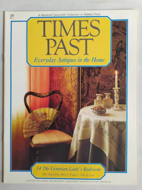 Times Past Partworks Magazine Number 14 The Victorian Lady's Bedroom