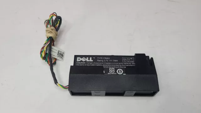Dell Perc 5i 6i PowerEdge Battery & Case & Cable FR463 0D231N 0NU209 Tested USA!