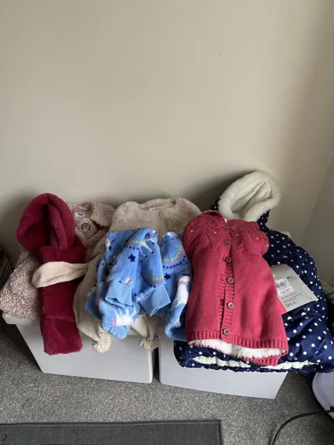 Baby Girl Clothes Joblot Bundle Age 18-24 Months Jacket John Lewis Cardigan