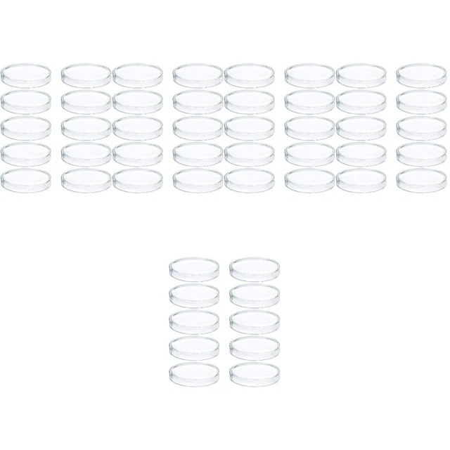 50 Pcs Chemistry Petri Holders Petri Plates Petri Trays