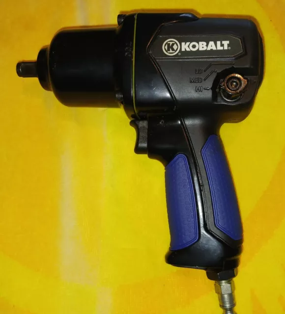 Kobalt 1/2 Drive Impact Wrench. 700 ft-lbs. Very good condition. Variable Speed. 3