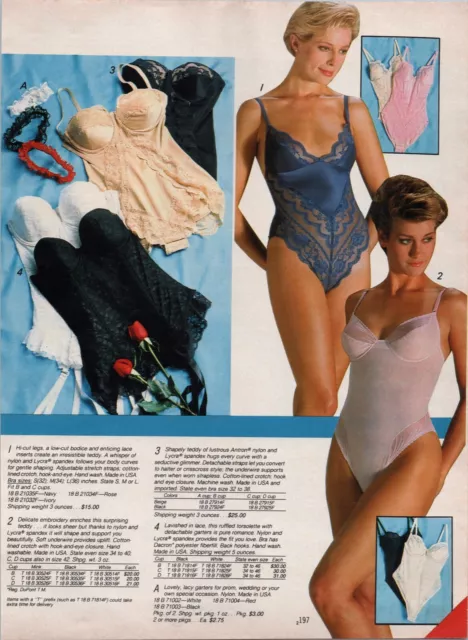 SMALL LOT OF Vintage Catalog Lingerie Underwear Bra's Pantyhose Photo  Clippings £12.44 - PicClick UK