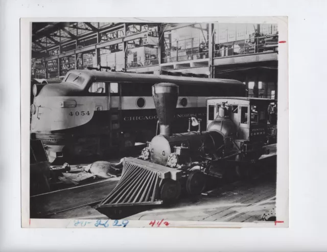 Vtg 1948 Chicago Illinois Railroad RR Accident photo Train North Western PIONEER