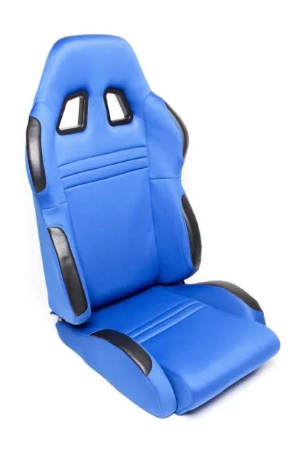 TA Technix Sport, Ajustement Semi Baquet Siège Conducteur Bleu Réglable à Gauche