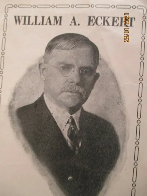 Old Usa Politics ; Original 1931 Comptroller Election  Pamphlet Republican Party