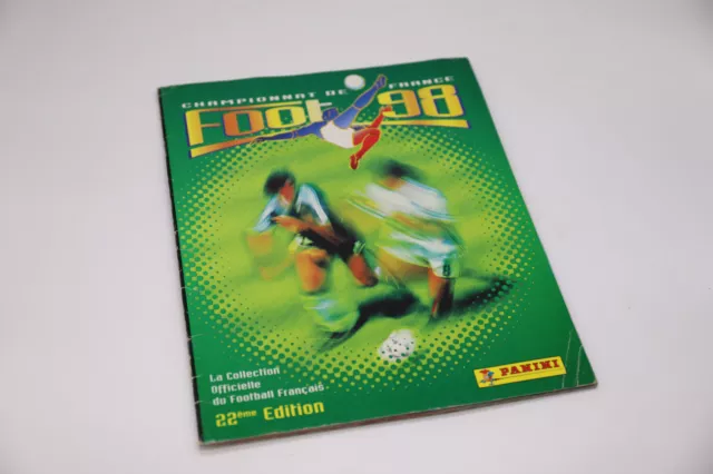 Album PANINI Football Foot 98 Championnat de France incomplet