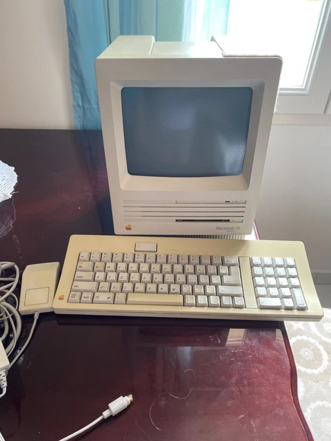 Apple Macintosh Plus – Vintage – Avec Souris Et Clavier D’origine – Occasion