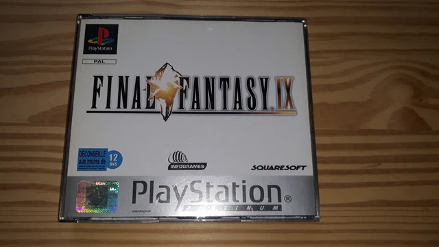 Jeu PS1 Final Fantasy IX - Version Française - Bon état - Boîtier Et Notice
