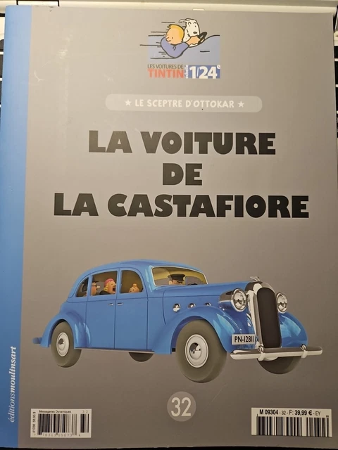 FASCICULE NUMÉRO 32 Voiture de la Castafiore Tintin 1/24 EUR 4,00