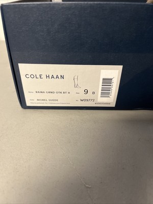 COLE HAAN RAINA Grnd OTK BT II Morel Suede Boots Women’s 9