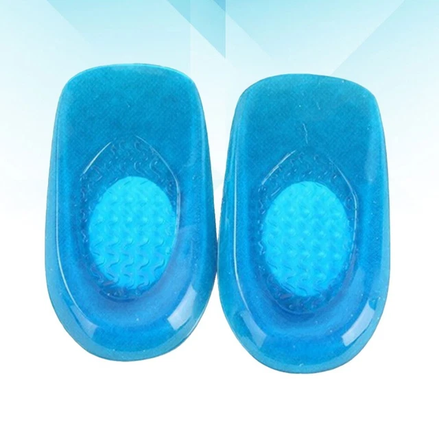 CareHabi 2 paia di solette per scarpe da uoo e da donna, in gel orbido, ortopedico per tallone