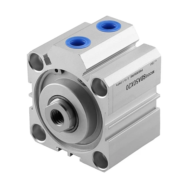 Othmro Sda63 Sealing Thin Air Cylinder 2.48In Bore 0.98In Stroke Double