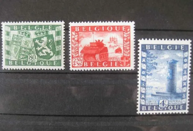 timbres Belgique : union Belgo-Britanique 1950 **