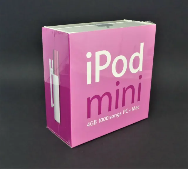 NEU Apple iPod mini 2. Generation 4GB Pink in OVP M9804FD/A VERSIEGELT einmalig