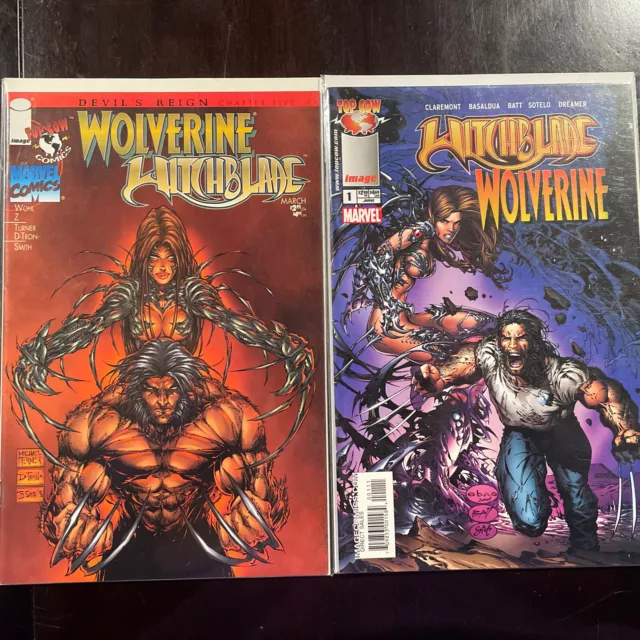 Witchblade/Wolverine #1 & Devils Reign Image Top Cow