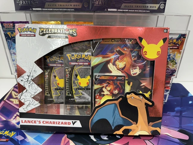 POKEMON TCG: CELEBRATIONS 25th Anniversary- Lance's Charizard V New ...
