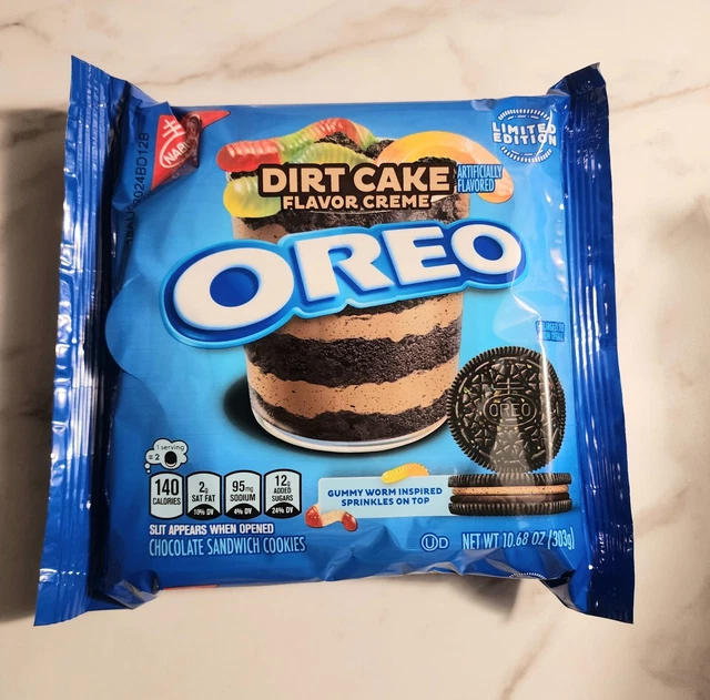 OREO DIRT CAKE Limited Edition Sandwich Cookies 2024 Factory Sealed £12