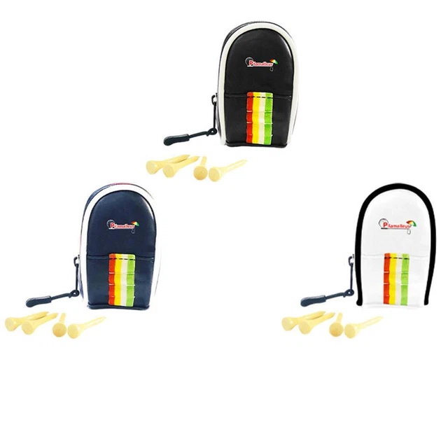 PATIKIL Porta Palline Da Golf In Silicone - Confezione Da 2 (Rosa E Blu) Con Fibbia Per Cintura O Borsa - 5