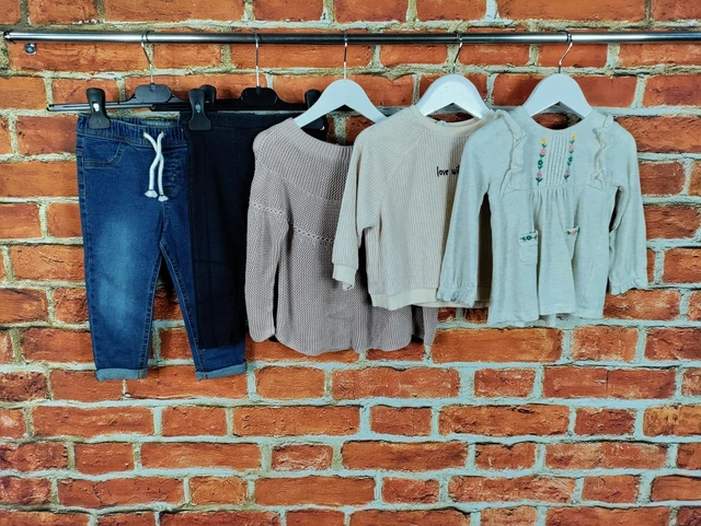 Baby Girls Bundle Age 12-18 Months Ted Baker Zara Monsoon Etc Jeans Tops  86Cm