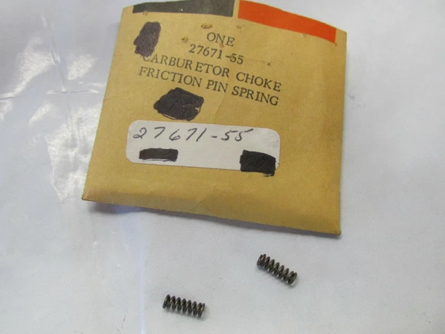 NOS OEM 27671-55 Carburatore Diffusore Molla - Harley Hummer