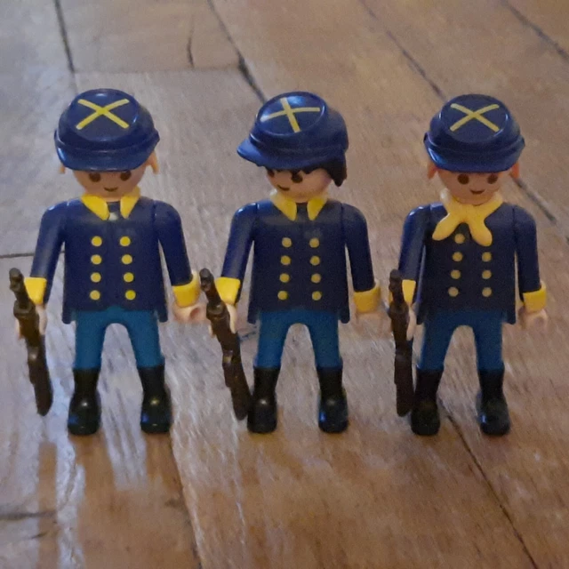 PLAYMOBIL ACW SUDISTE NORDISTE WESTERN SOLDAT ARMÉE