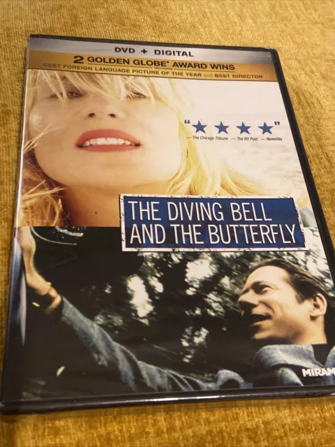 The Diving Bell and the Butterfly (DVD) - Brand New Sealed